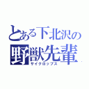 とある下北沢の野獣先輩（サイクロップス）