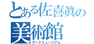 とある佐喜眞の美術館（アートミュージアム）