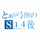 とある弓削のＳ１４後（ネコマシーン）