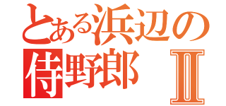 とある浜辺の侍野郎Ⅱ（）