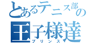 とあるテニス部の王子様達（プリンス）