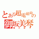 とある超電磁砲の御坂美琴（俺の嫁）