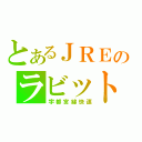 とあるＪＲＥのラビット（宇都宮線快速）