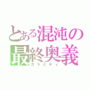 とある混沌の最終奥義（カラミティ）