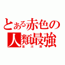 とある赤色の人類最強（哀川潤）