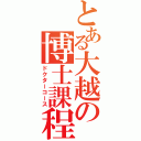 とある大越の博士課程（ドクターコース）