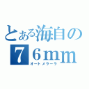 とある海自の７６ｍｍ砲（オートメラーラ）