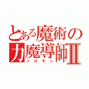 とある魔術の力魔導師Ⅱ（ソロモン）