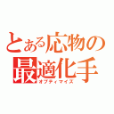 とある応物の最適化手法（オプティマイズ）