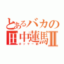 とあるバカの田中蓮馬Ⅱ（ホッケー部）