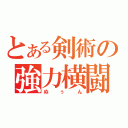 とある剣術の強力横闘（ぬぅん）