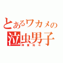 とあるワカメの泣虫男子（神童拓斗）