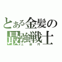 とある金髪の最強戦士（土御門）