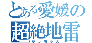 とある愛媛の超絶地雷（かっちゃん）