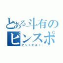 とある斗有のピンスポツト（アットエスト）