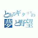 とあるギタリストの夢と野望（）