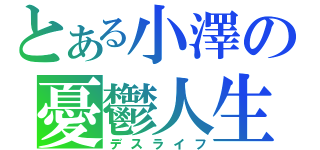 とある小澤の憂鬱人生（デスライフ）