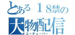 とある１８禁の大物配信者（ユーチューバー）