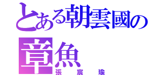 とある朝雲國の章魚（張宸瑜）