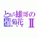 とある雄哥の爆菊花Ⅱ（菊花圖）