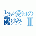 とある愛知のひゆみⅡ（ネッ友）