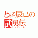 とある辰己の武勇伝（インデックス）