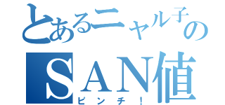 とあるニャル子のＳＡＮ値（ピンチ！）