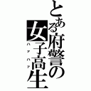 とある府警の女子高生（ハァハァ）