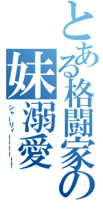 とある格闘家の妹溺愛（シャーリィーーーー！！）