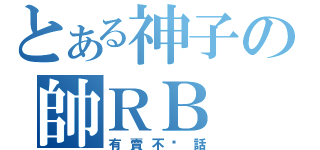 とある神子の帥ＲＢ（有賣不說話）