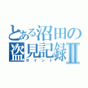 とある沼田の盗見記録Ⅱ（ポイント）