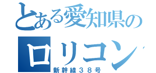 とある愛知県のロリコン（新幹線３８号）