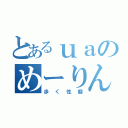 とあるｕａのめーりん（歩く性癖）