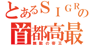 とあるＳＩＧＲＥの首都高最速日記（無敵の帝王）