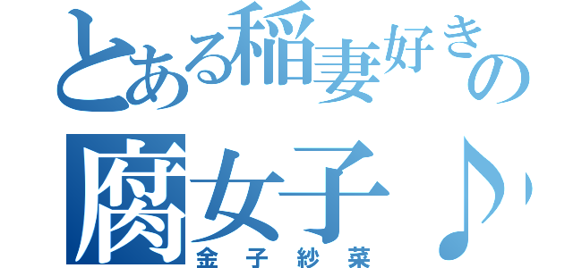 とある稲妻好きの腐女子♪（金子紗菜）