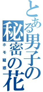 とある男子の秘密の花園Ⅱ（ホモ疑惑）