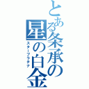 とある条承の星の白金（スタープラチナ）