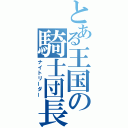 とある王国の騎士団長（ナイトリーダー）