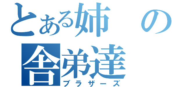 とある姉の舎弟達（ブラザーズ）