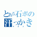 とある石ボの汗っかき（マルス）