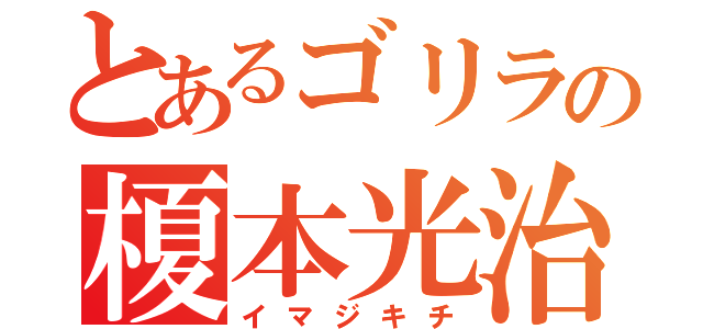 とあるゴリラの榎本光治（イマジキチ）