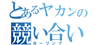 とあるヤカンの競い合い（カーリング）