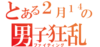 とある２月１４日の男子狂乱（ファイティング）