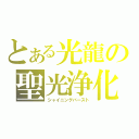 とある光龍の聖光浄化（シャイニングバースト）