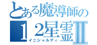 とある魔導師の１２星霊Ⅱ（イニシャルディ）