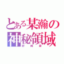 とある某瀚の神秘領域（好純潔）