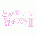 とある愛らしいの露子天空Ⅱ（露~）