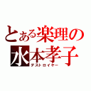 とある楽理の水本孝子（デストロイヤー）