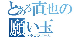 とある直也の願い玉（ドラゴンボール）