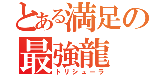 とある満足の最強龍（トリシューラ）